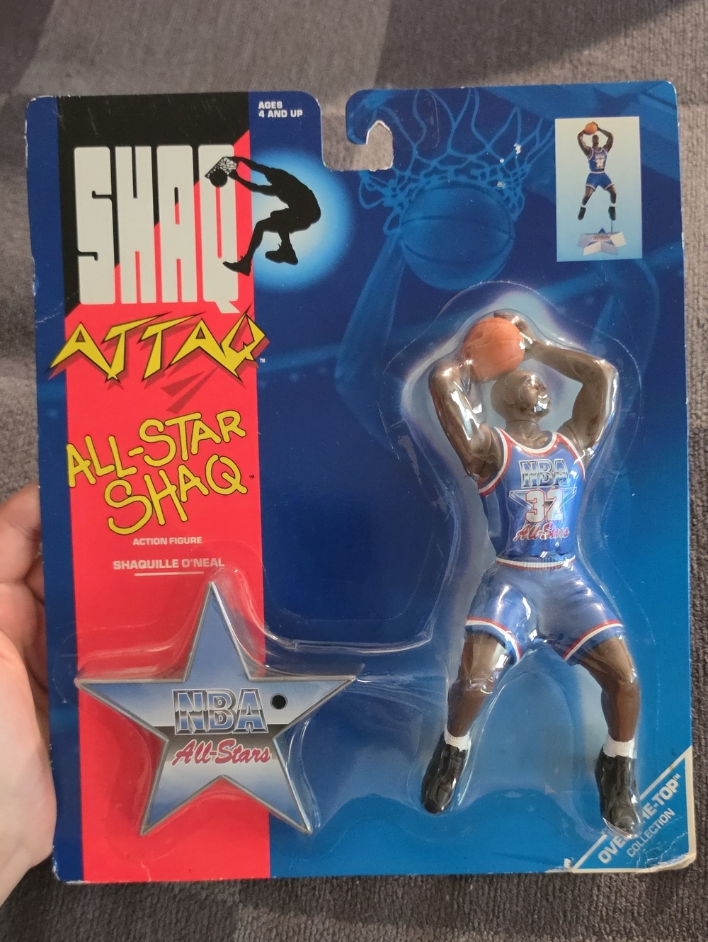 Vintage Shaq Attack All-Star Shaq Action Figure